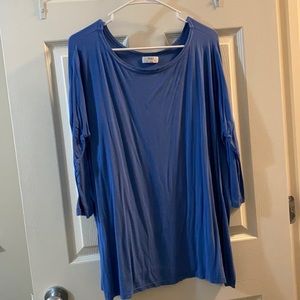 Blue Piko shirt
